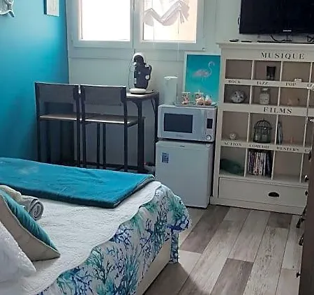 Bed & Breakfast Cote Plage, Apercu Mer, Proche Aeroport, Climatisees Et Parking Gratuit